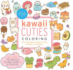 KAWAII CUTIES COLOURING KIT ANIMALS FOOD MONSTERS