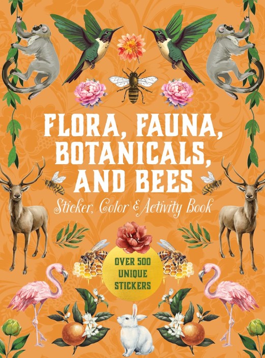 FLORA FAUNA BOTANICALS STICKER BOOK