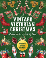 VINTAGE VICTORIAN CHRISTMAS STICKER BOOK