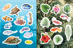 FLORA FAUNA STICKER COLOUR ACTIVITY BOOK