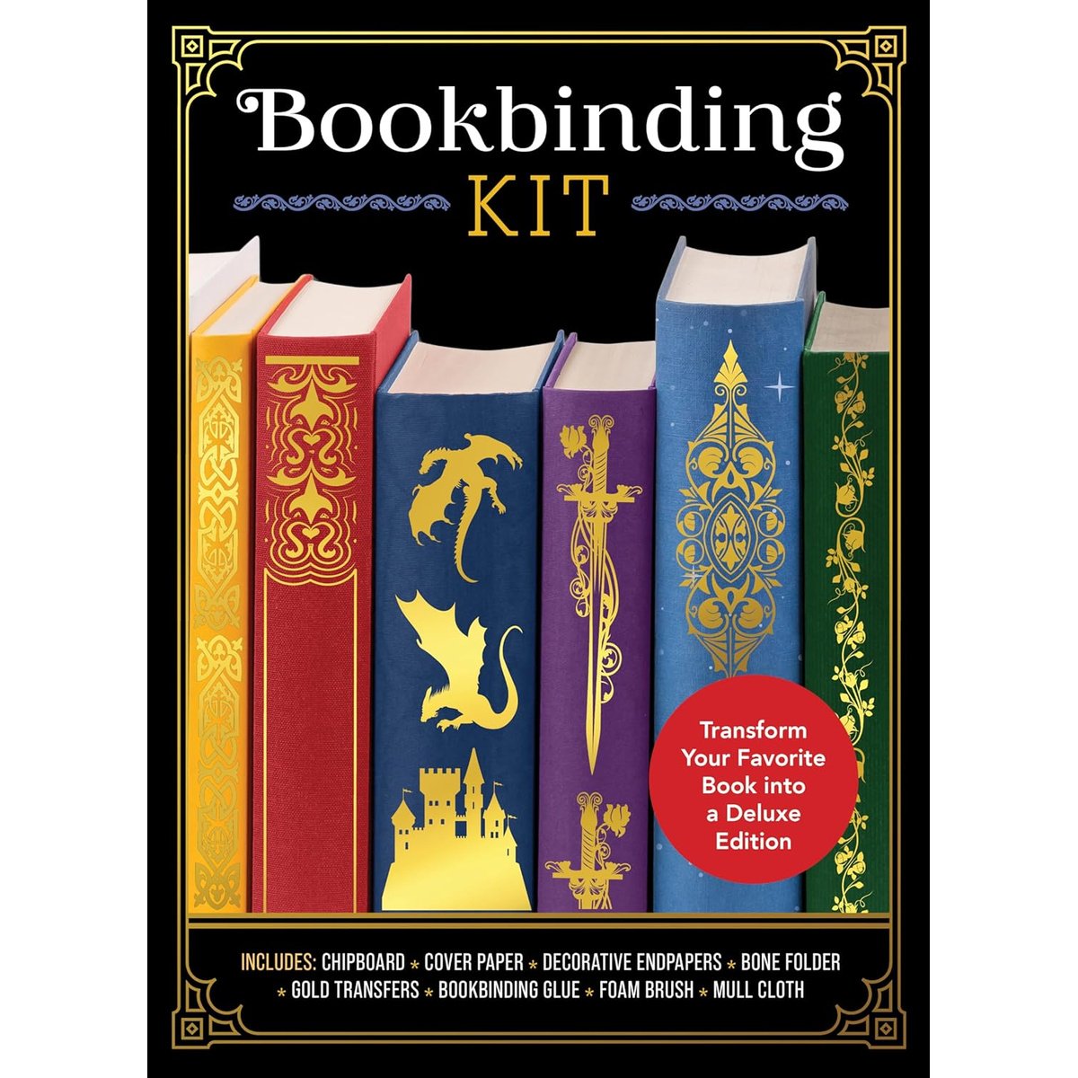 BOOKBINDING KIT TRANSFORMS YOUR BOOKS