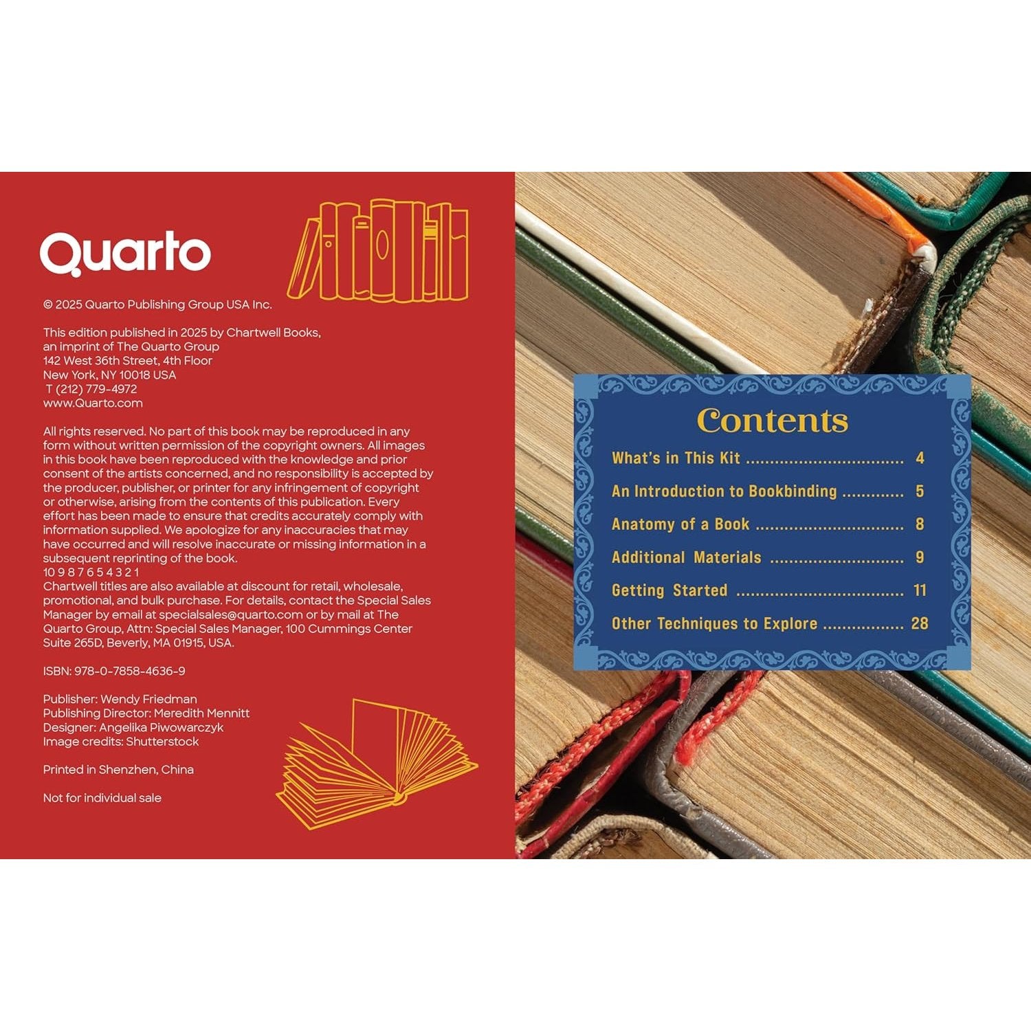 BOOKBINDING KIT TRANSFORMS YOUR BOOKS