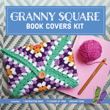GRANNY SQUARE BOOK COVERS KIT