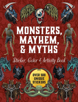 MONSTER MAYHEM AND MYTHS STICKER BOOK