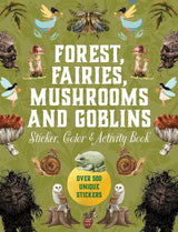 FOREST FAIRIES MUSHROOMS GOBLINS 500 STICKERS