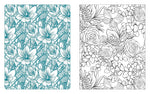 BOTANICAL BLOOMS COLOURING BOOK ENCHANTING FLORALS