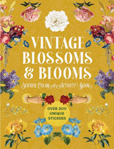 VINTAGE BLOSSOMS AND BLOOMS STICKER BOOK