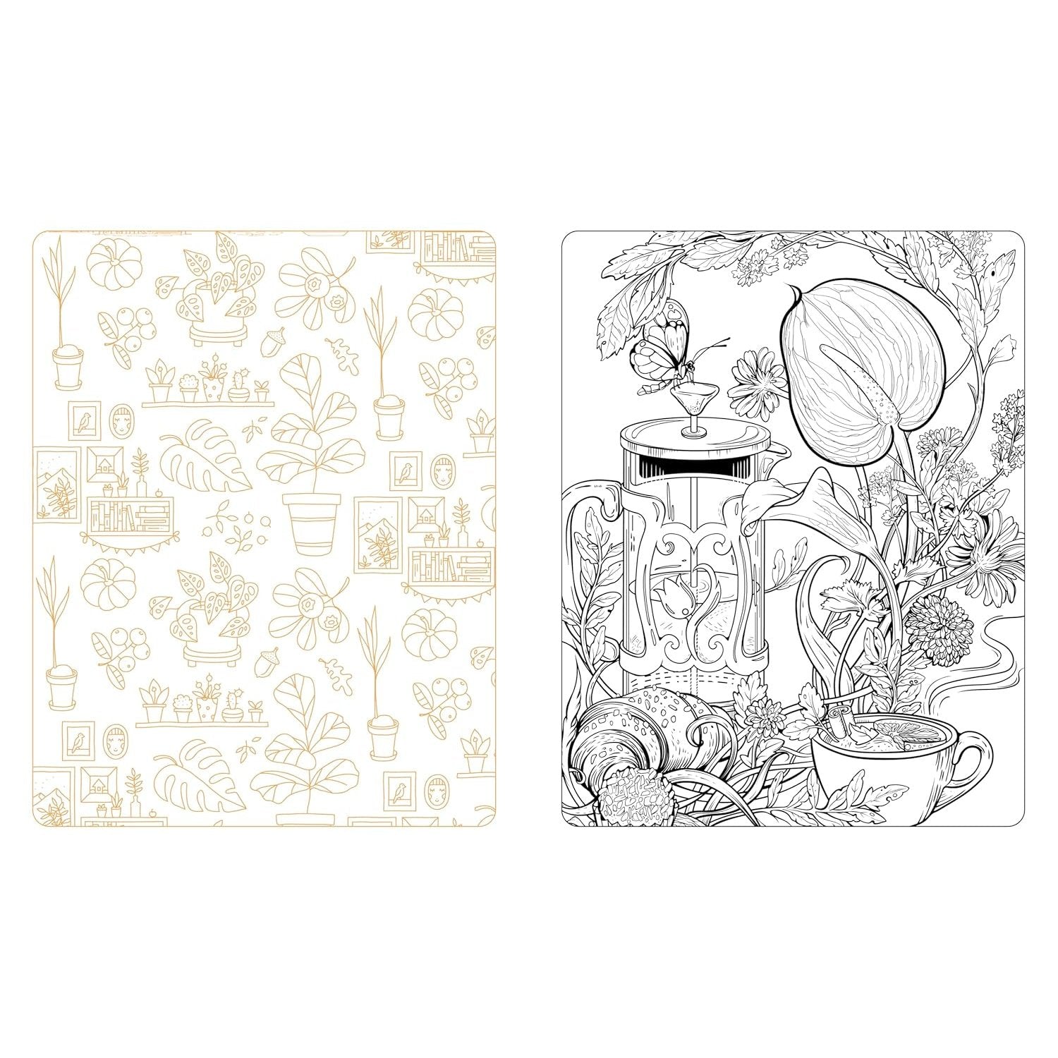 COZY COMFORT COLOURING BOOK
