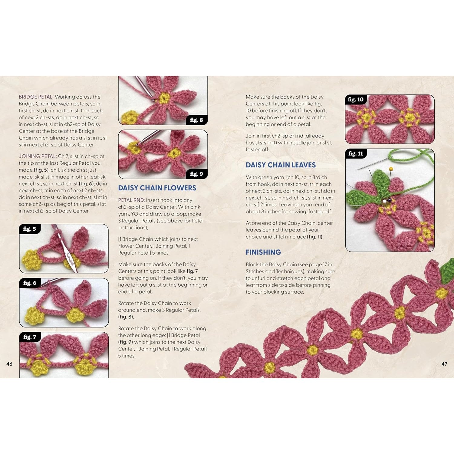 CROCHET BOTANICAL BOOKMARKS NATURE INSPIRED BLOOMS