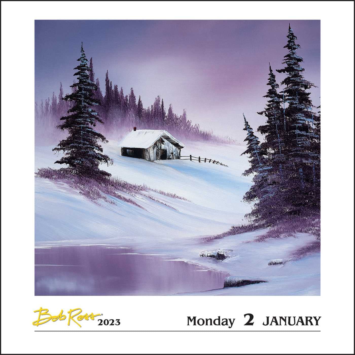 BOB ROSS: A HAPPY LITTLE DAY-TO-DAY