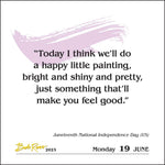 BOB ROSS: A HAPPY LITTLE DAY-TO-DAY