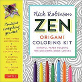 ZEN ORIGAMI COLOURING KIT
