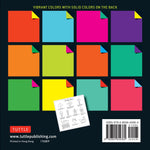 ORIGAMI PAPER 500 SHEETS VIBRANT COLOURS 15CM