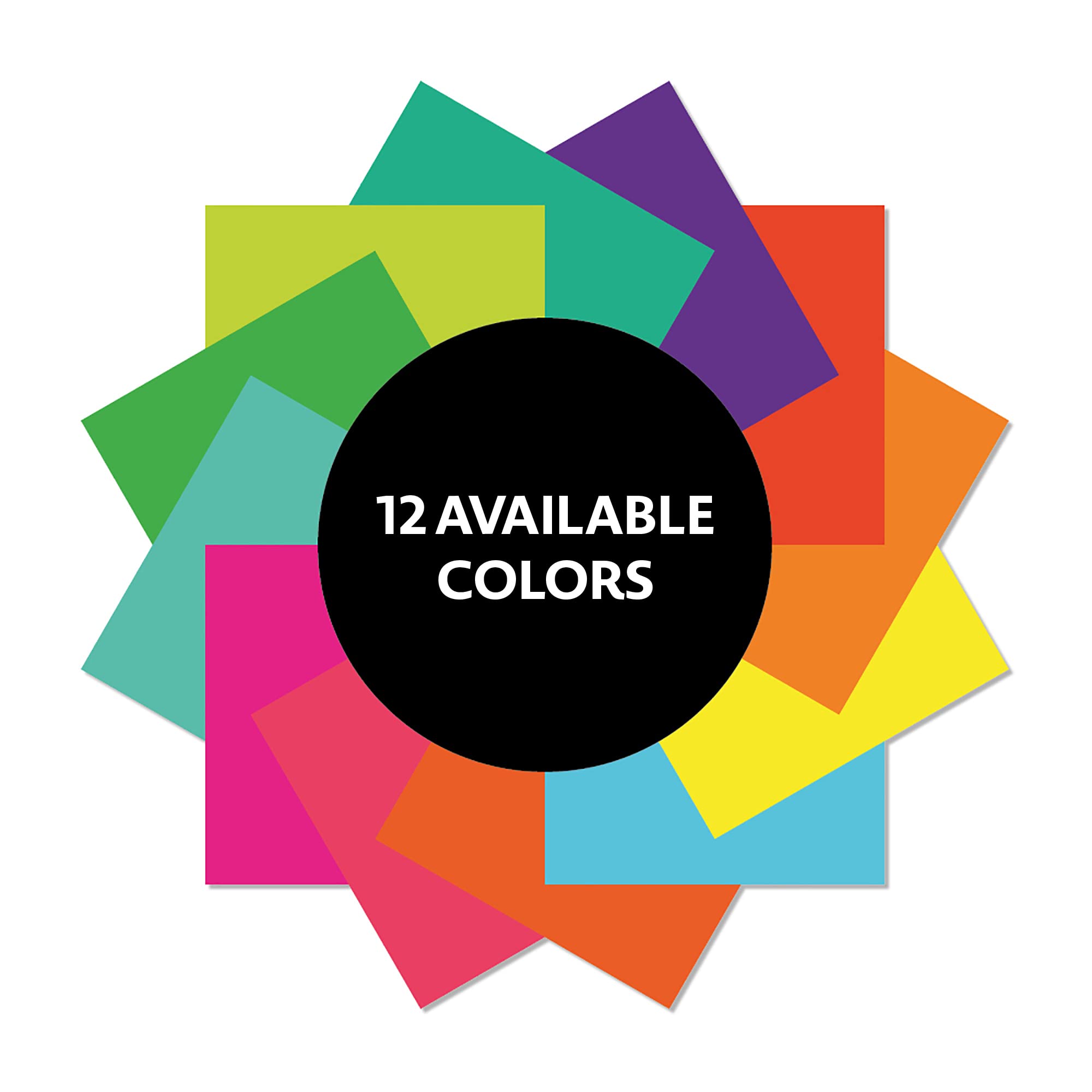 ORIGAMI PAPER 500 SHEETS VIBRANT COLOURS 15CM