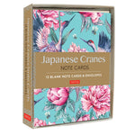 JAPANESE CRANES NOTE CARDS