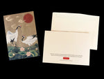 JAPANESE CRANES NOTE CARDS