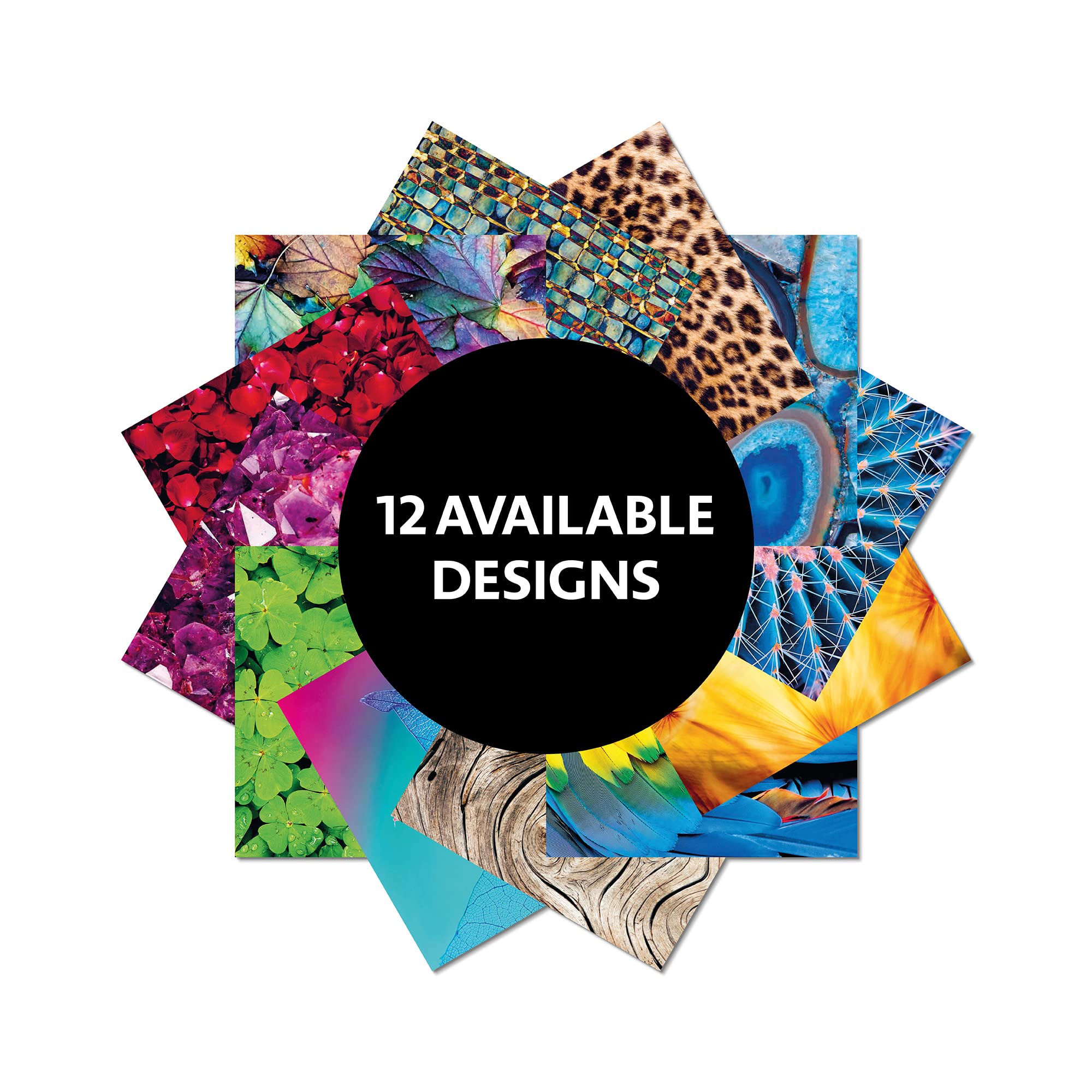 ORIGAMI PAPER 300 SHEETS NATURE PHOTO PATTERN 10CM