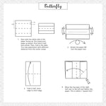 ORIGAMI PAPER 200 SHEETS BIRTHSTONES 15CM