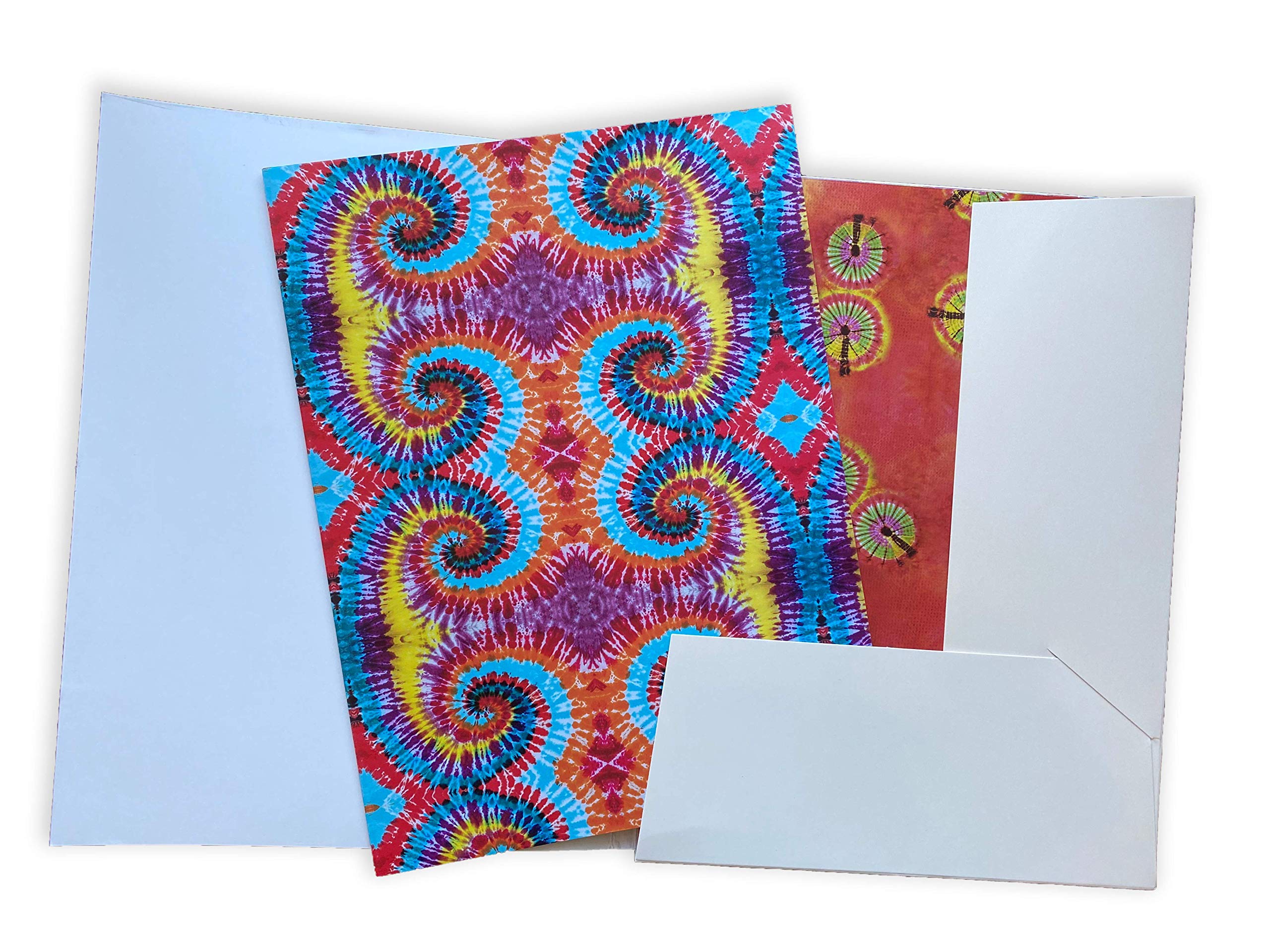 TIE DYE GIFT WRAPPING 24 SHEETS