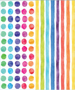 RAINBOW WATERCOLOUR 24 NOTE CARDS