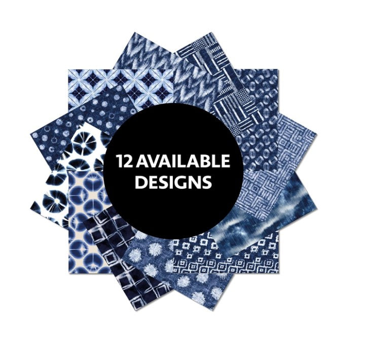 ORIGAMI PAPER 500 SHEETS JAPANESE SHIBORI 10CM