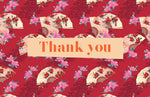 CHIYOGAMI 40 THANK YOU CARDS & ENVELOPES