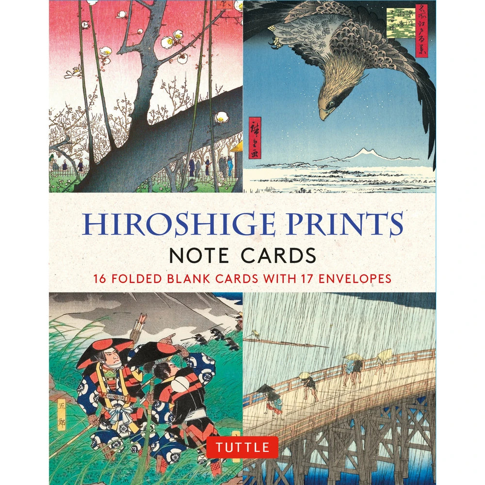 HIROSHIGE PRINTS: 16 NOTE CARDS