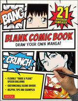 BLANK COMIC BOOK DRAW MANGA