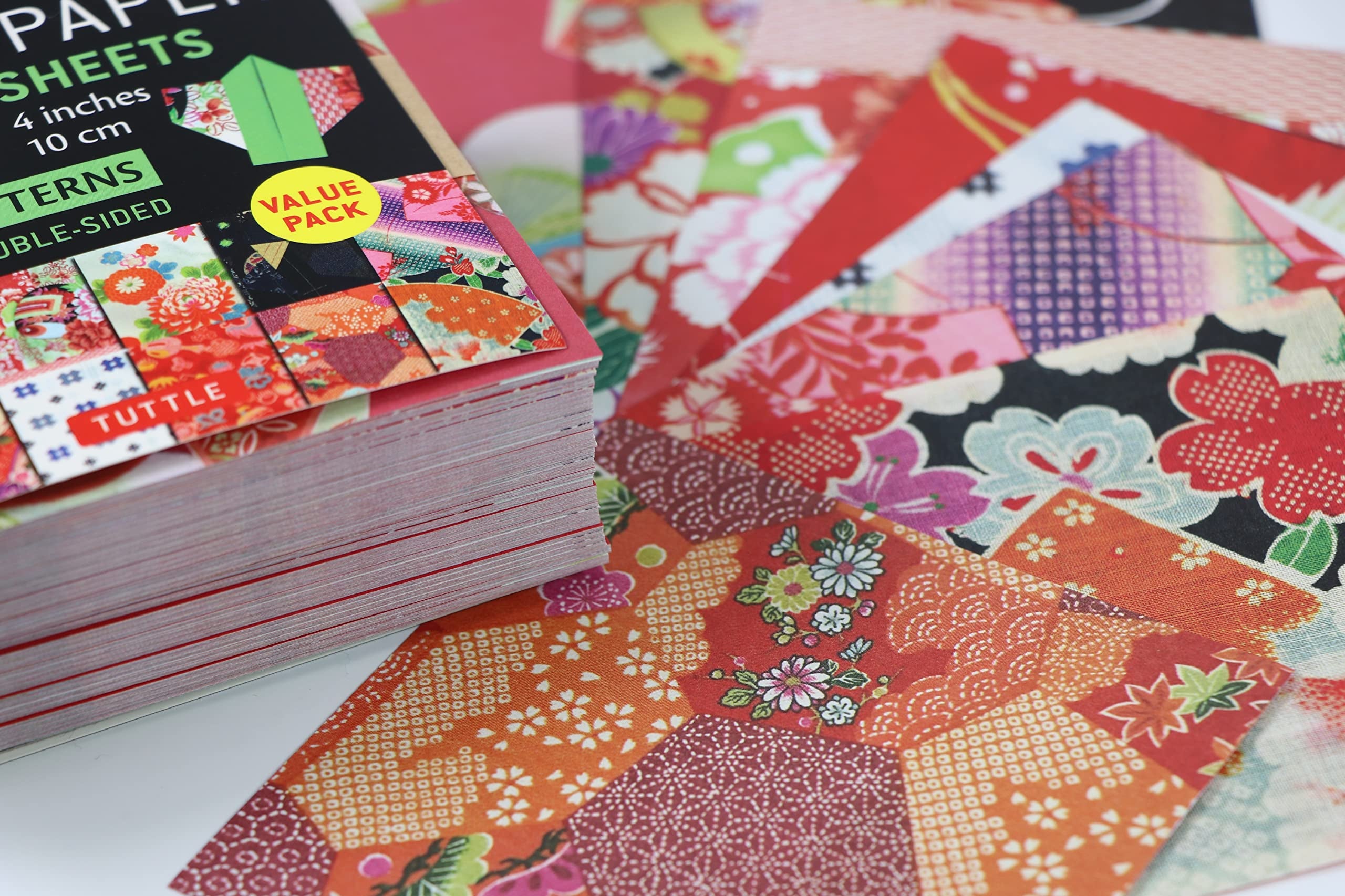 ORIGAMI PAPER 500 SHEETS KIMONO PATTERNS 10CM