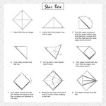 ORIGAMI PAPER MATRIX PATTERN 500 SHEETS 15CM