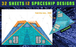 STAR FLEET PAPER AIRPLANES FOR KIDS