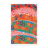 CHIYOGAMI FLOWERS EMBOSSED NOTE CARDS