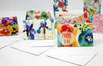 WATERCOLOUR FLOWERS 16 THANK YOU CARDS
