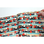 JAPANESE FLOWERS GIFT WRAPPING PAPER