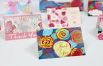 THANK YOU CARDS ROSES 16