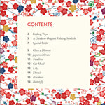 ORIGAMI WASHI FLOWERS PAPER PACK BOOK