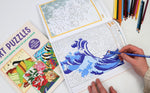 ART PUZZLES COLOUR BY NUMBERS
