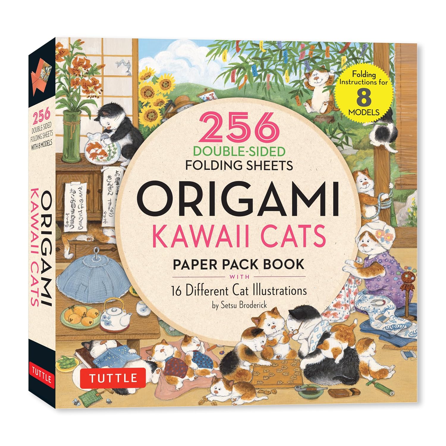 ORIGAMI KAWAII CATS PAPER PACK BOOK