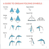 ORIGAMI BLUE AND WHITE SHIBORI PAPER PACK BOOK