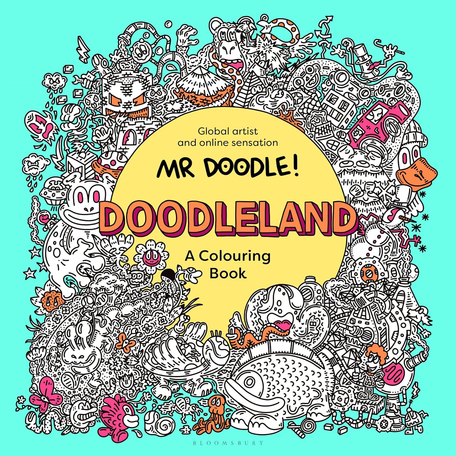 DOODLELAND COLOURING BOOK