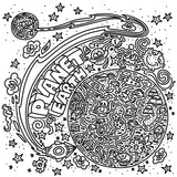 DOODLELAND COLOURING BOOK