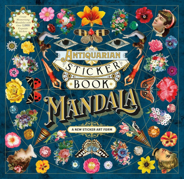 ANTIQUARIAN STICKER BOOK MANDALA