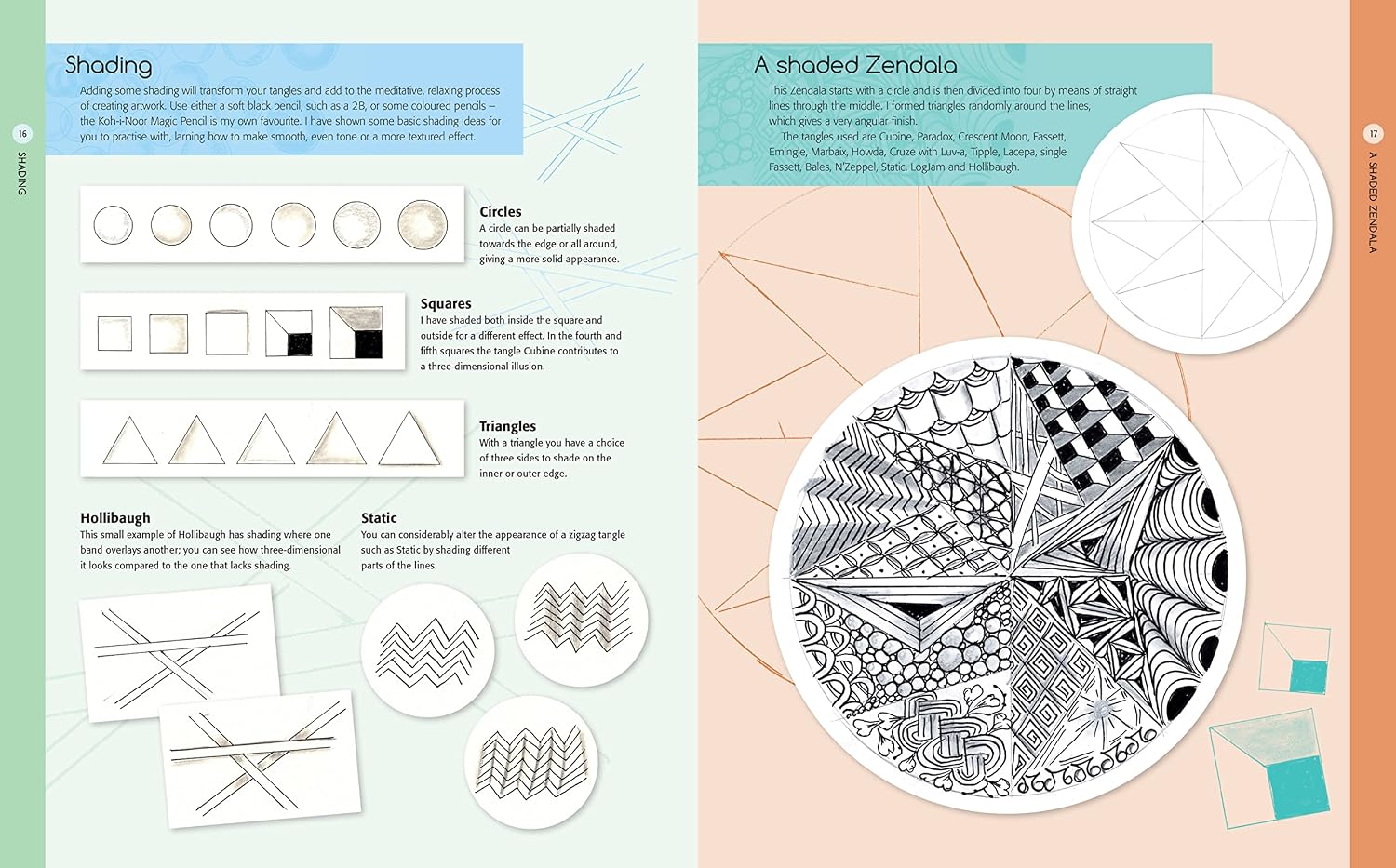 DRAWING ZENTANGLE MANDALAS
