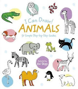 I CAN DRAW ANIMALS 50 STEP BY STEP GUIDE