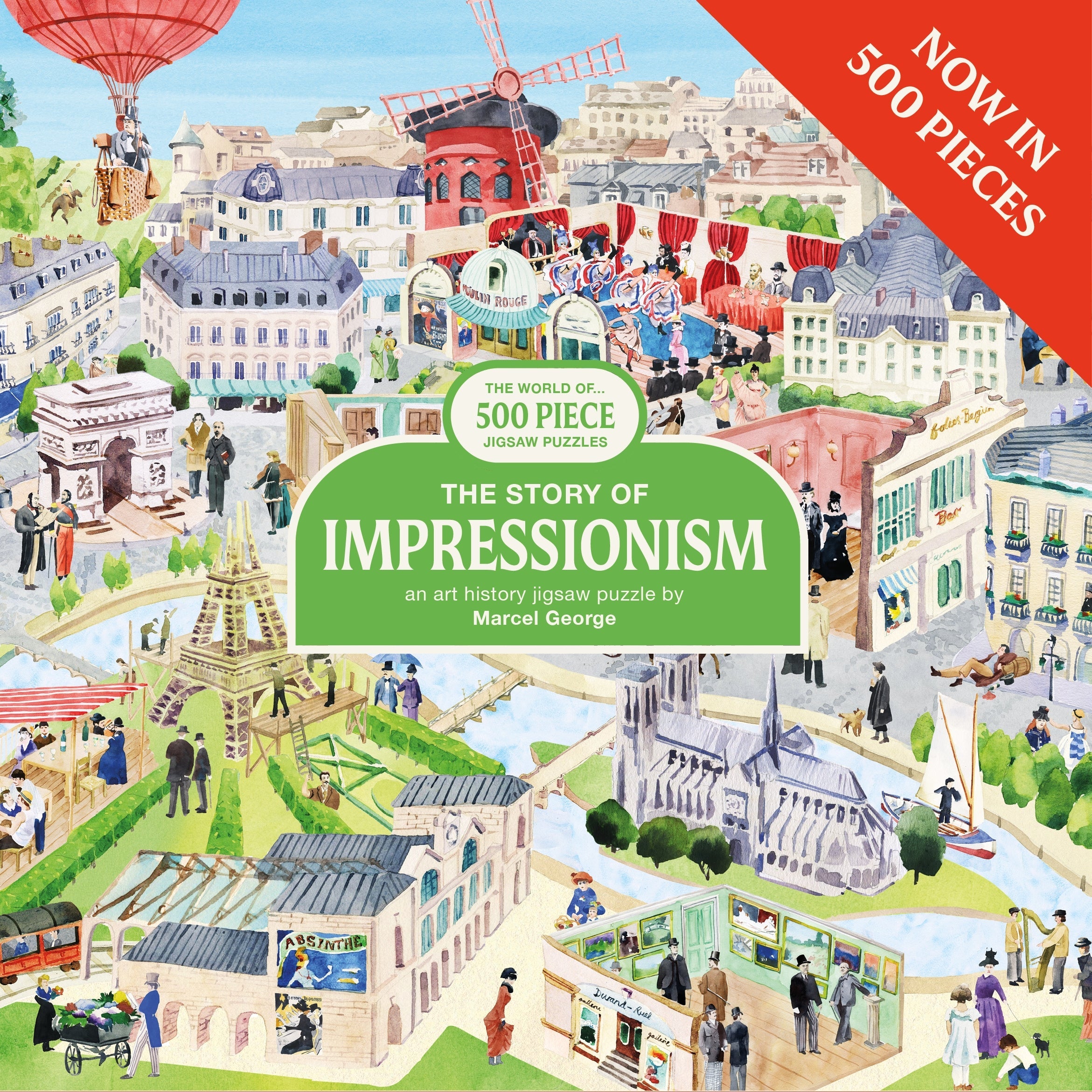 THE STORY OF IMPRESSIONISM: 500-PIECE PUZZLE