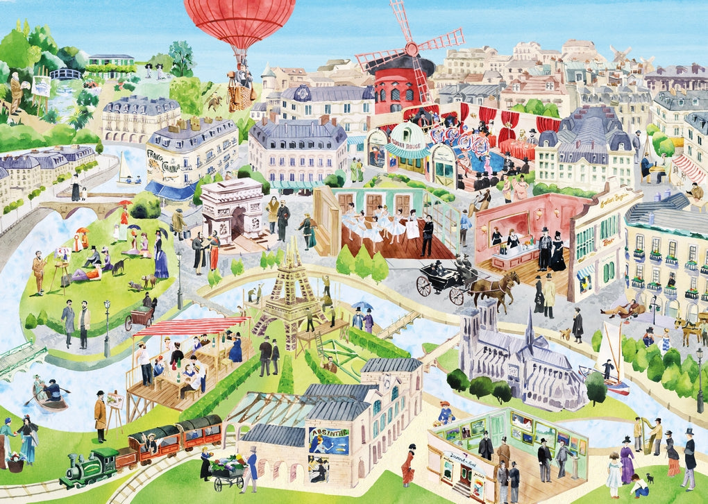 THE STORY OF IMPRESSIONISM: 500-PIECE PUZZLE