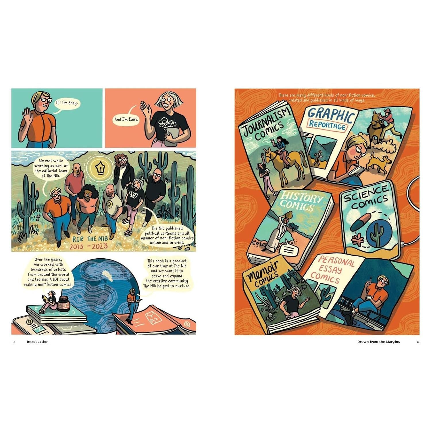 MAKING NONFICTION COMICS