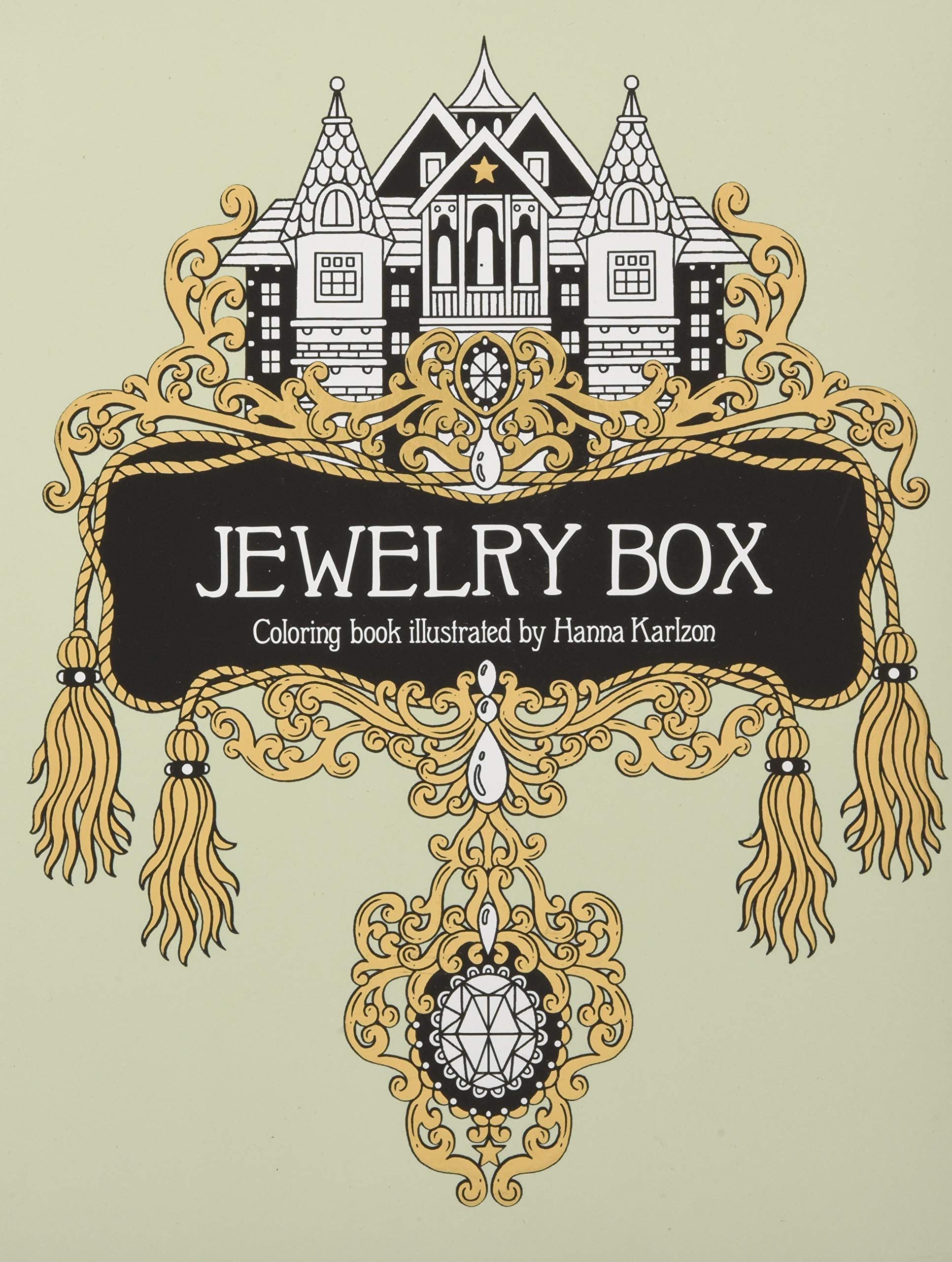 JEWELRY BOX COLOURING BOOK