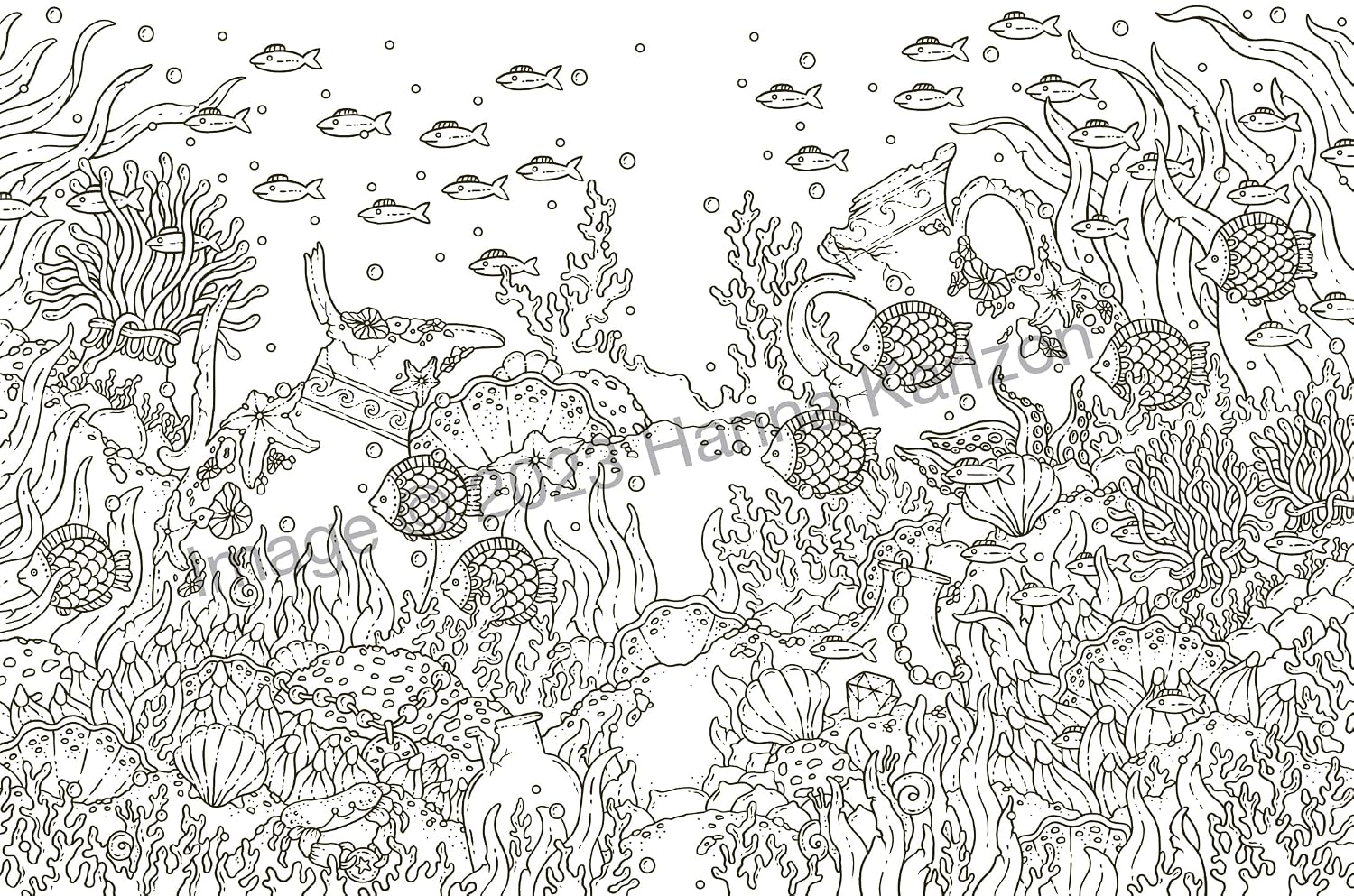 TALES FROM ATLANTIS: A COLORING BOOK