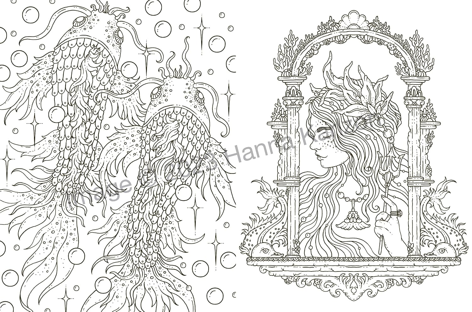 TALES FROM ATLANTIS: A COLORING BOOK